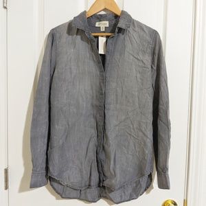 Anthropologie l/s button down M